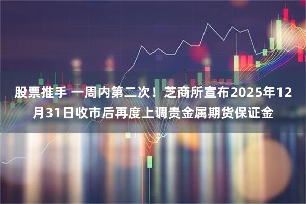 股票推手 一周内第二次！芝商所宣布2025年12月31日收市后再度上调贵金属期货保证金